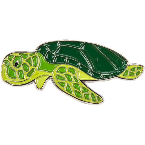 Pin in Form einer Meeresschildkröte